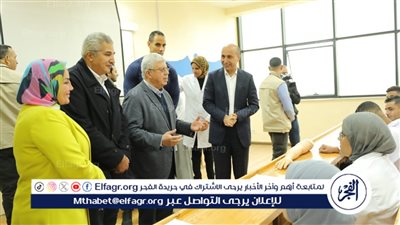 وزير التعليم العالي يتفقد المشروعات الجديدة بجامعة دمنهور بتكلفة مليار و500 مليون جنيه (صور)