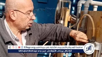 رئيس مياه القناة: مراجعة شاملة وصيانة منظومة الكلور بالمحطات