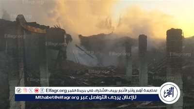 حريق يلتهم ١٢ ألف دجاجة داخل مزرعة دواجن بالبحيرة (صور)