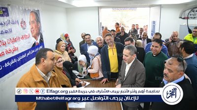 محافظ الغربية يشارك في قوافل التنمية البشرية لعمال شركة الغزل والنسيج وأسرهم (صور)