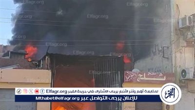 حريق هائل يلتهم مخزن الزيوت في الإسماعيلية