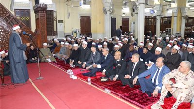 محافظ القليوبية يشهد احتفالية مديرية الأوقاف بليلة النصف من شعبان