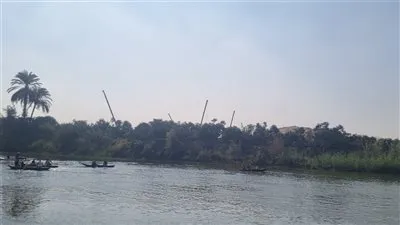 قوات الإنقاذ تنتشل الجثة الرابعة في غرق معدية منشأة القناطر