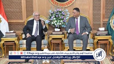 محافظ الدقهلية يستقبل وزير التعليم لعقد لقاء مع قيادات المديرية وافتتاح عدد من المدارس 