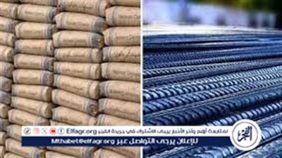 ثبات وانخفاض في أسعار الحديد والأسمنت في مصر