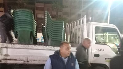 رفع 116 حالة إشغال خلال حملة مكبرة في العمرانية.. صور