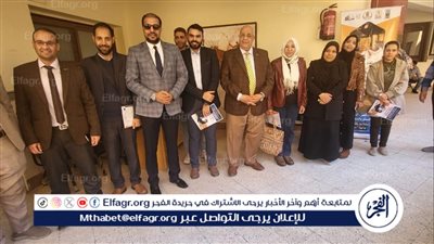 رئيس جامعة الأقصر يتفقد المقابلات الشخصية للمتقدمين للماجستير والدكتوراة المهنية