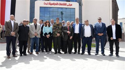 مساعد وزير التعليم العالي يفتتح ويتفقد 9 مشروعات كبرى بجامعة مدينة السادات