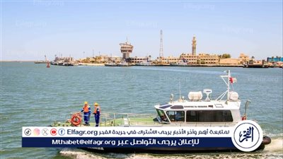 ميناء دمياط يستقبل 42 سفينه متنوعه خلال 24 ساعه