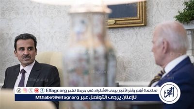 أمير قطر والرئيس الأمريكي يبحثان تطورات الأوضاع في غزة
