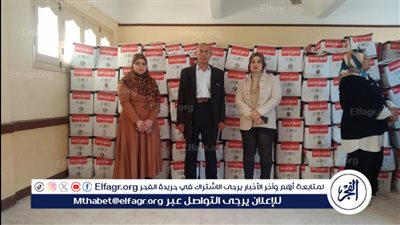 توزيع 6300 كرتونة رمضان على المستفيدين تكافل وكرامة في الدقهلية