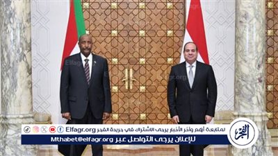 عاجل| الرئاسة تكشف تفاصيل مباحثات السيسي والبرهان