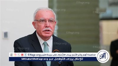 وزير الخارجية الفلسطيني: استمرار الاحتلال الإسرائيلي هو عدوان متجذّر بسياسات الفصل العنصري
