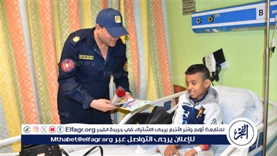 وفد إدارة الحماية المدنية بالأقصر يزور الأطفال مرضى السرطان في الصعيد