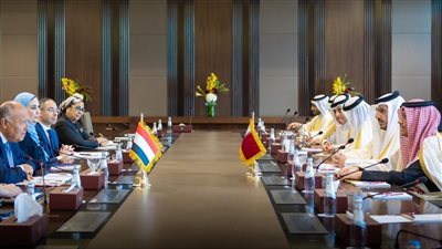 انعقاد أعمال الدورة الخامسة للجنة العليا المشتركة بين مصر ودولة قطر
