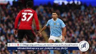 رودري يدخل تاريخ البريميرليج برقم مذهل