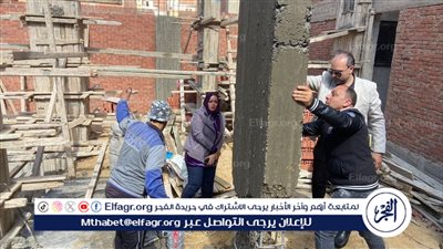 حملة مكبرة بغرب المنصورة لإزالة ورصد العقارات المخالفة بنطاق الحي