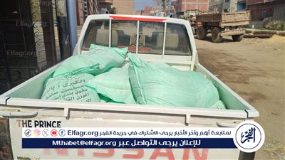 تموين الفيوم تضبط 12 شيكارة دقيق مخابز 