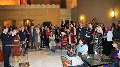 وزيرة الثقافة وسفير فرنسا بالقاهرة يشهدان عرض «أوبرا كارمن» باليوم العالمي للمرأة