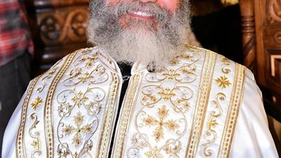 البابا تاضروس يشيد بأعمال نيافة الأنبا بضابا بالدير