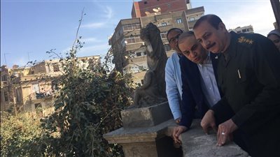 متابعة آخر مستجدات مشروع ترميم قصر السكاكيني باشا 