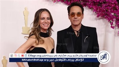 وصول النجم روبرت داوني جونيور للسجادة الحمراء بحفل جوائز الأوسكار الـ 96 لعام 2024