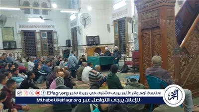انطلاق ملتقى الفكر للأئمة بأوقاف الفيوم من مسجد ناصر الكبير 