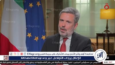السفير الإيطالي بالقاهرة: رئيس الوزراء ملوني سيأتي إلى مصر قريبًا (فيديو)