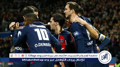 نتيجة وملخص أهداف مباراة باريس سان جيرمان ضد نيس في كأس فرنسا