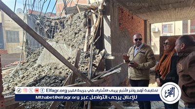 حملة مكبرة للتصدى لأعمال البناء المخالف بغرب المنصورة 