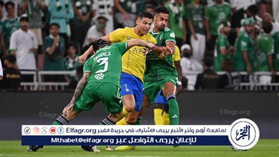 عاجل.. إصابة نجم النصر أمام الأهلي في دوري روشن السعودي 