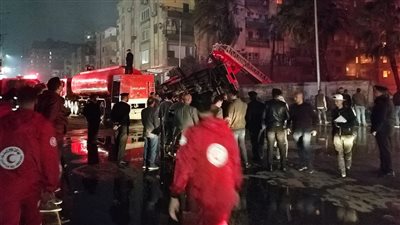 من البدروم للسطح.. التفاصيل الكاملة عن حريق عقار بمدينة نصر