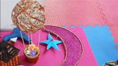 ورشة عمل تدريبية لإعادة التدوير لصنع مجسمات بمراكز الشباب في الدقهلية