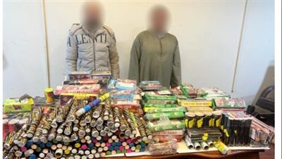 ضبط 3 أشخاص بالجيزة ودمياط لحيازتهم كمية من الألعارب النارية بقصد الاتجار 