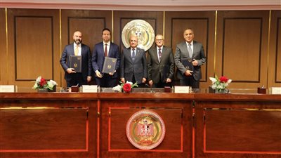 بحضور وزير العدل.. توقيع بروتوكول تعاون مع البنك المركزي المصري ووزارة الاتصالات 