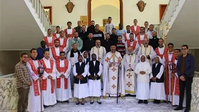 بطريرك الأقباط الكاثوليك يترأس قداس أحد الرفاع بالمعادي