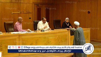 سكرتير محافظة الأقصر يبحث مشاكل المواطنين في اليوم المفتوح