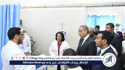 محافظ الفيوم يفتتح عددا من الأقسام والوحدات الطبية بمستشفى إبشواي المركزي