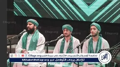 غدا.. فرقة الحضرة للإنشاد الصوفي بالمسرح المكشوف 