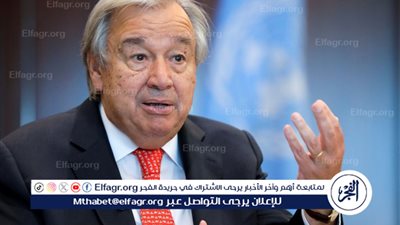 جوتيريش: الرعب والجوع يطاردان سكان قطاع غزة