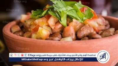طريقة صناعة طبق فول بزيت الزيتون كغذاء متكامل وصحي