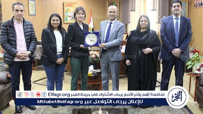تفاصيل زيارة وفد السفارة الفرنسية بالقاهرة لجامعة المنصورة لبحث سبل التعاون