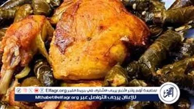 طريقة عمل محشي ورق العنب مع الدجاج: تذوق فن الطهي بلمسة شرقية