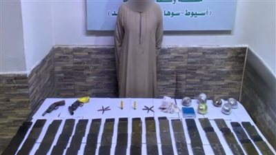 ضبط شخصين وبحوزتهما كميات كبيرة من المواد المخدرة بقنا وأسيوط