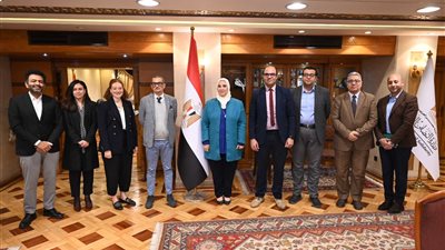 وزيرة التضامن الاجتماعي تستقبل المدير المقيم لهيئة إنقاذ الطفولة