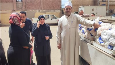 الأوقاف تعلن توزيع 24 طن سلع غذائية من صكوك الإطعام للأسر الأولى بالرعاية