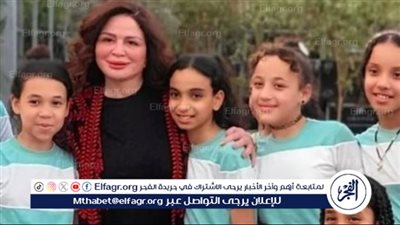 هكذا احتفلت إلهام شاهين بيوم عيد اليتيم 