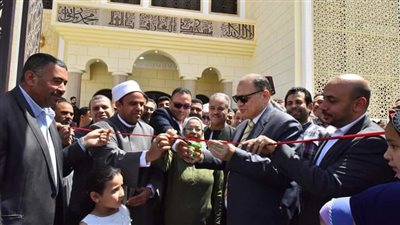 افتتاح مسجد العارف بالله بمدينة أسيوط الجديدة 