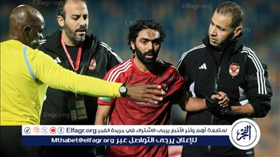 عاجل.. أول رسالة من حسين الشحات بعد جراحة الوجه