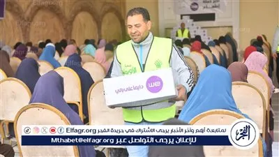 الانتهاء من توزيع 50 ألف كيلو لحوم و25 ألف كرتونة رمضان بقرى ونجوع الفيوم 